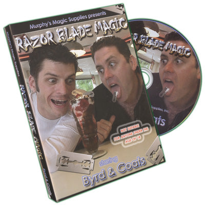 Razor Blade Magic by Byrd & Coats - DVD by Murphy's Magic Supplies, Inc.