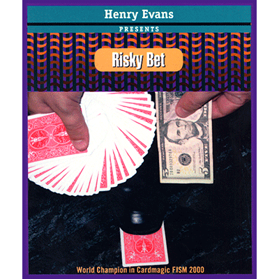 Risky Bet (Red) (US Currency, Gimmick and VCD) by Henry Evans by Murphy's Magic Supplies, Inc.
