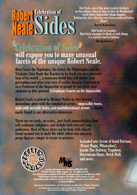 Celebration Of Sides by Robert Neale - DVD by Murphy's Magic Supplies, Inc.