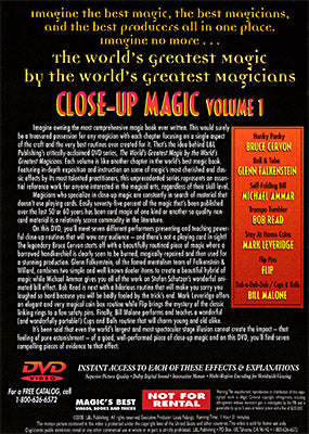 World's Greatest Magic: Close Up Magic #1 - DVD by Murphy's Magic Supplies, Inc.