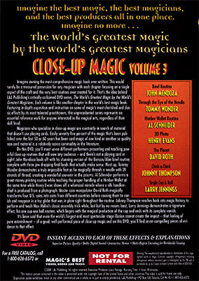World's Greatest Magic: Close Up Magic #3 - DVD by Murphy's Magic Supplies, Inc.