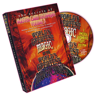 World's Greatest Magic: Master Card Technique Volume 3 - DVD by Murphy's Magic Supplies, Inc.