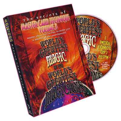 World's Greatest Magic: Master Card Technique Volume 3 - DVD by Murphy's Magic Supplies, Inc.