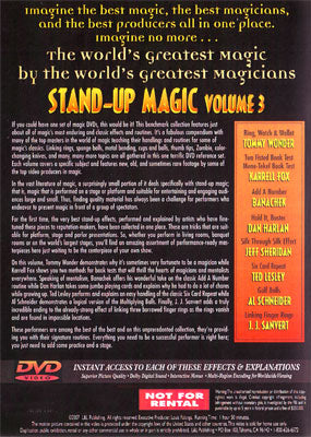 World's Greatest Magic: Stand-Up Magic Volume 3 - DVD by Murphy's Magic Supplies, Inc.