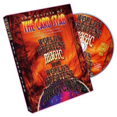 World's Greatest Magic: Card Stab - DVD by Murphy's Magic Supplies, Inc.