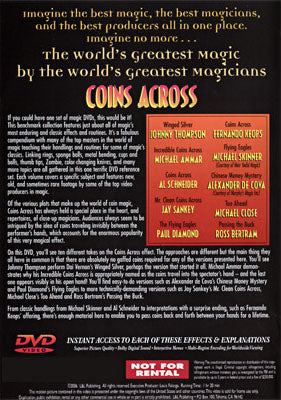 World's Greatest Magic: Coins Across - DVD by Murphy's Magic Supplies, Inc.