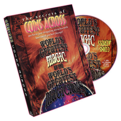 World's Greatest Magic: Coins Across - DVD by Murphy's Magic Supplies, Inc.