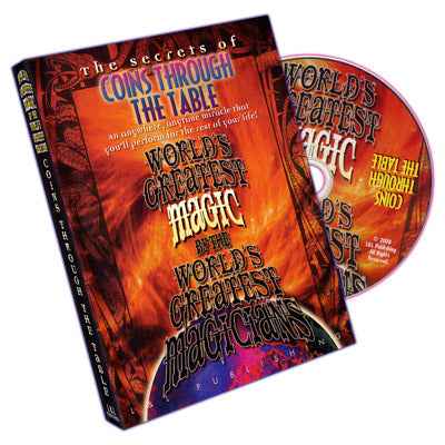 World's Greatest Magic: Coins Through Table - DVD by Murphy's Magic Supplies, Inc.