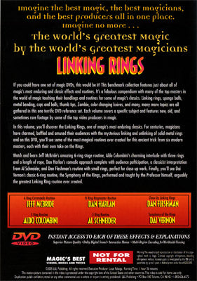 World's Greatest Magic: Linking Rings by L&L Publishing - DVD by Murphy's Magic Supplies, Inc.