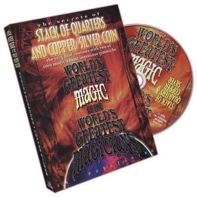 World's Greatest Magic: Stack Of Quarters and Copper/Silver Coin - DVD by Murphy's Magic Supplies, Inc.