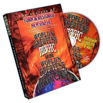 World's Greatest Magic: Torn And Restored Newspaper - DVD by Murphy's Magic Supplies, Inc.