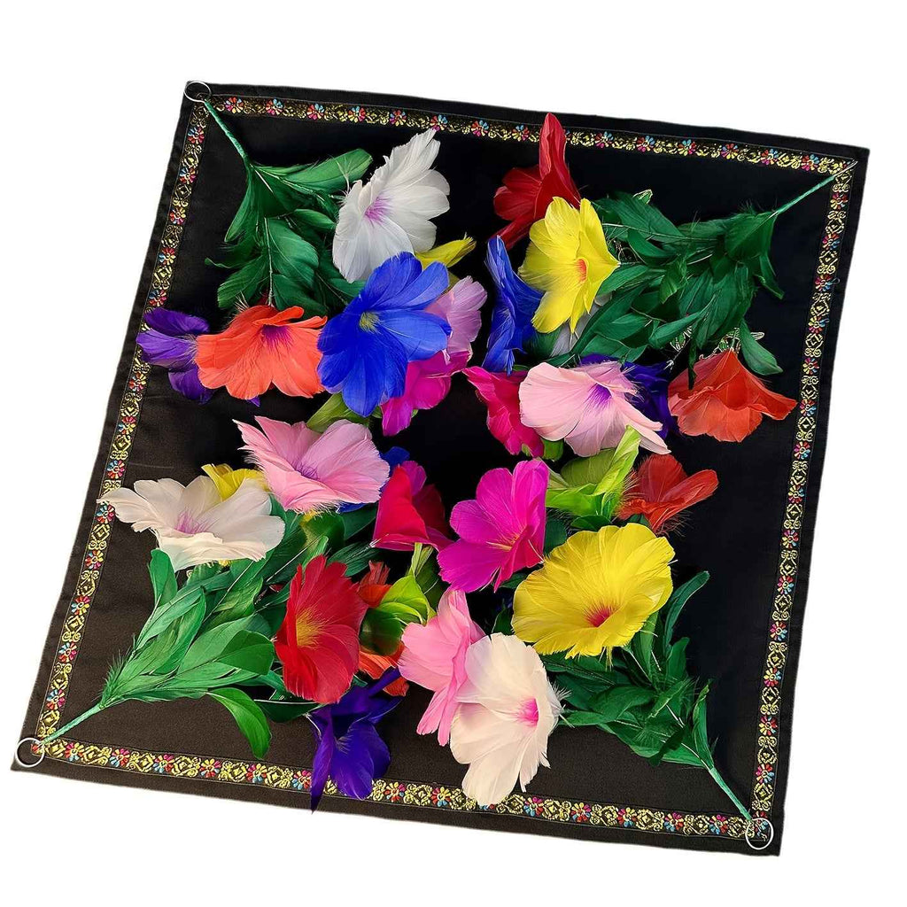 Novel Magic Props, Performance Supplies, Handkerchief Transforming Into Flowers, High-Quality Set, Stage Equipment