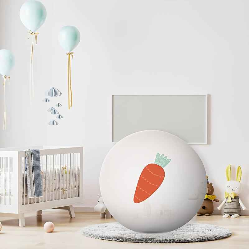 72-Inch Enormous Balloon | Black/White/Red, Ideal for Event Decorations, Weddings, Birthdays, Grand Openings, Restaurant Decor, New Year Celebrations, Christmas, And More, Made of Emulsion Material, Oval Design