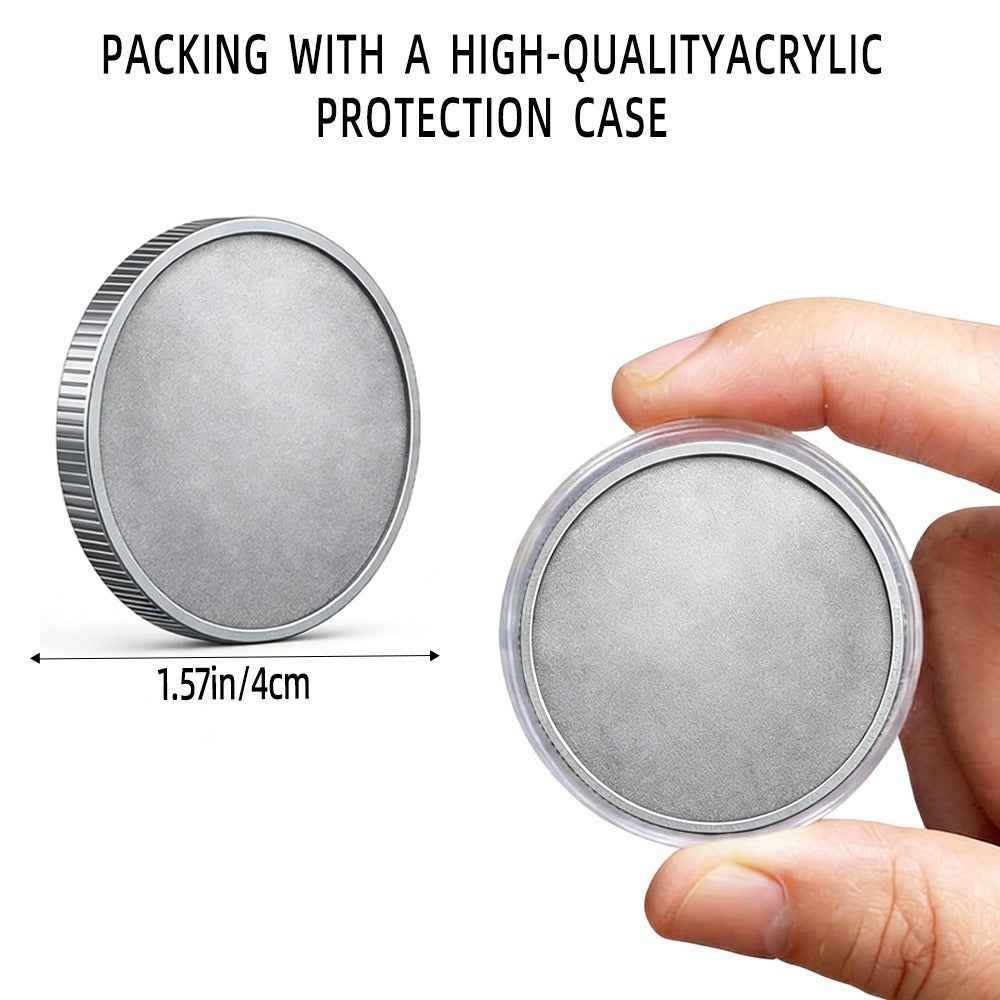 Premium Embossed 'Triumph & Grit' Collector'S Coin - Limited Edition