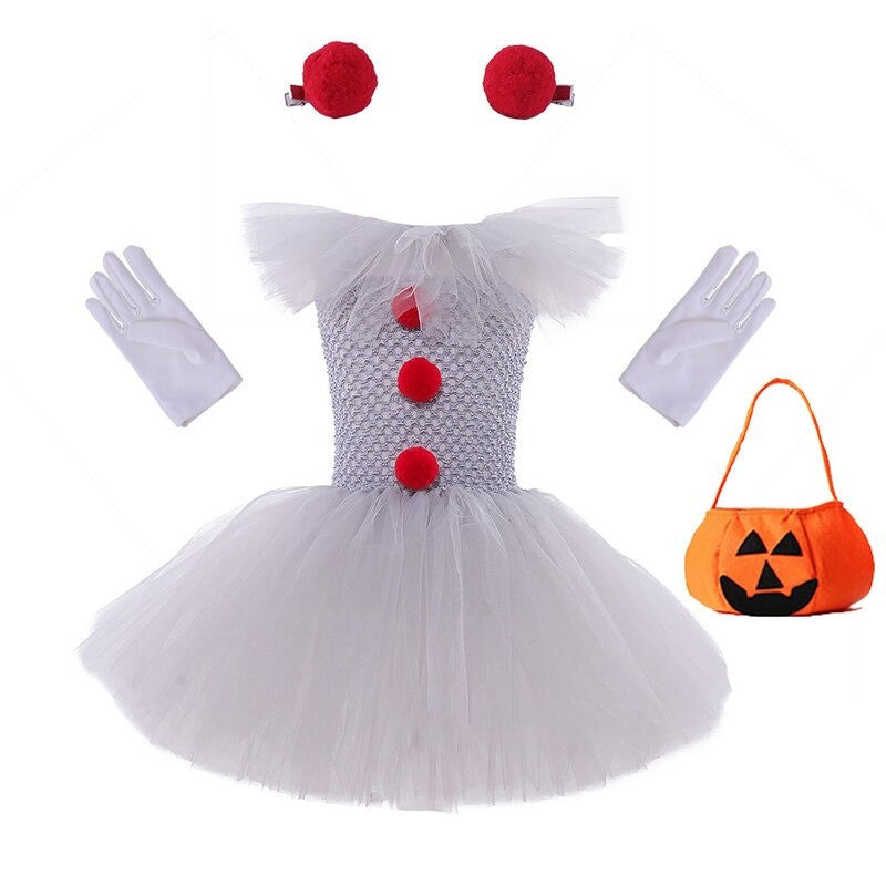Mesh Princess Dress Set Children's Halloween Costume by Baby Joy