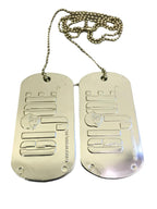 Military Dog Tags Prop by Masquerade
