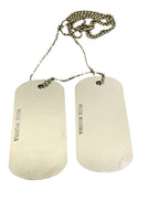 Military Dog Tags Prop by Masquerade