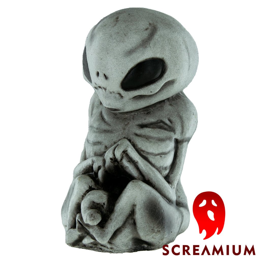 Grey Alien Monster Embryo in Formaldehyde Jar Prop