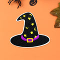 Halloween Witch Hat Iron On Patch by Madeline Love