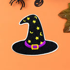 Halloween Witch Hat Iron On Patch by Madeline Love