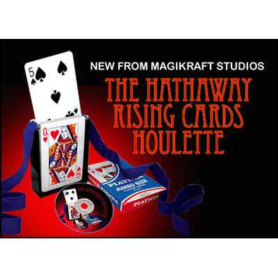 Hathaway Rising Cards Houlette (With DVD) by Martin Lewis - Trick by Murphy's Magic Supplies, Inc.