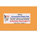 Theatre Effects Pyrowizard™ Flash Paper Sheets - 2"x3" 20 sheets by Murphy's Magic Supplies, Inc.