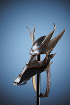 Dragon Handmade Genuine Leather Mask by Rockwell Masks