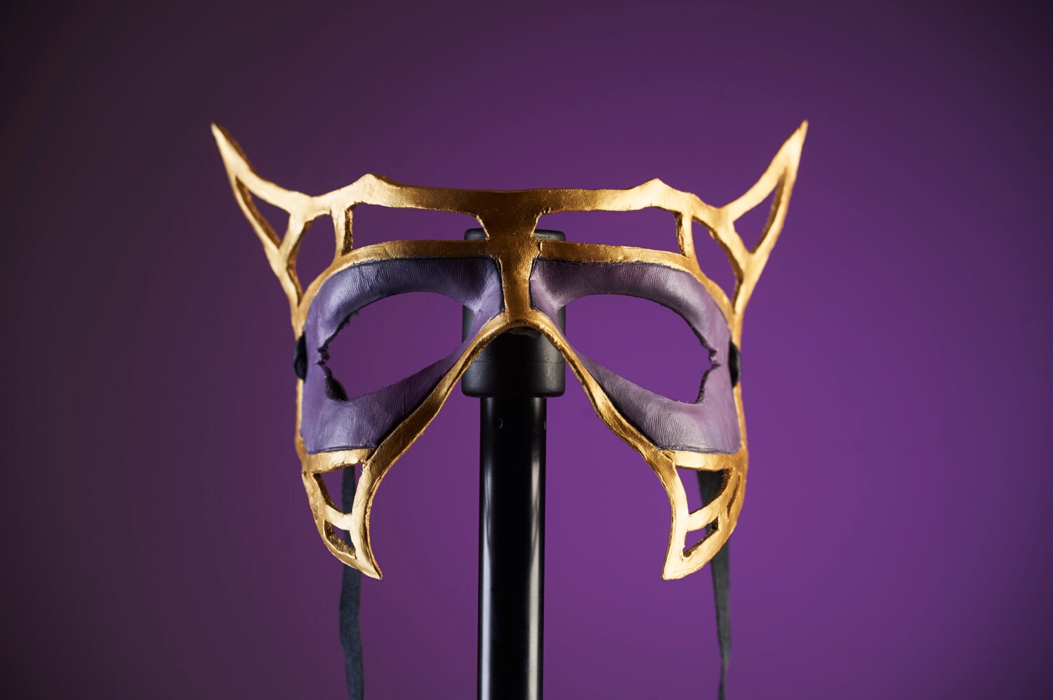 Royal Handmade Genuine Leather Mask by Rockwell Masks