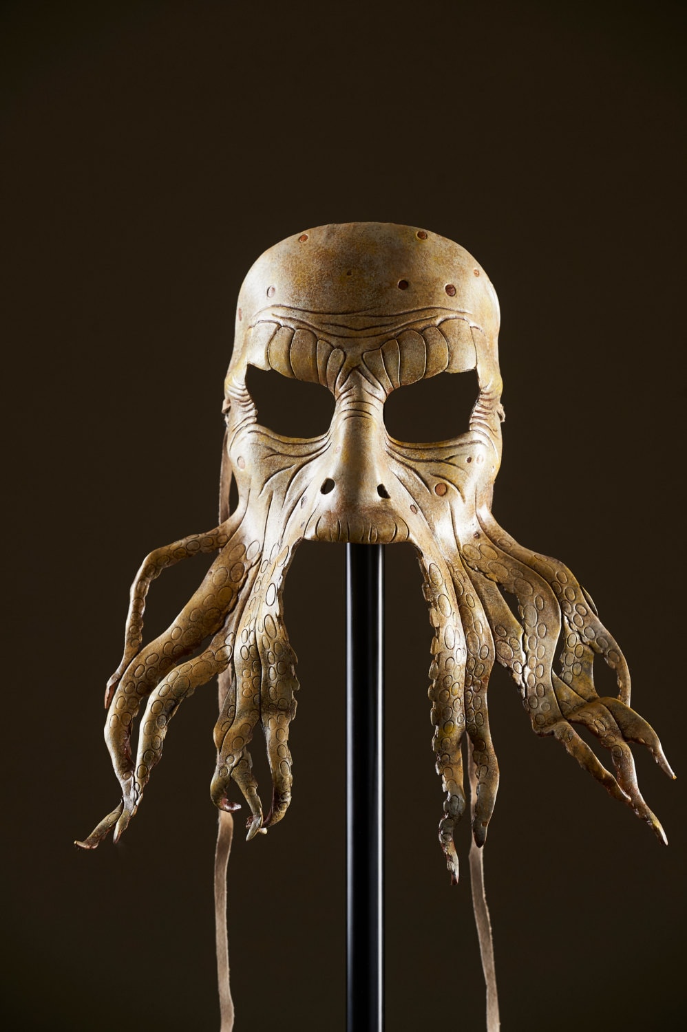 Pirate Octopus Handmade Genuine Leather Mask by Rockwell Masks