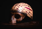 Frank's Brain Handmade Genuine Leather Mask by Rockwell Masks