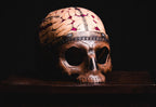 Frank's Brain Handmade Genuine Leather Mask by Rockwell Masks