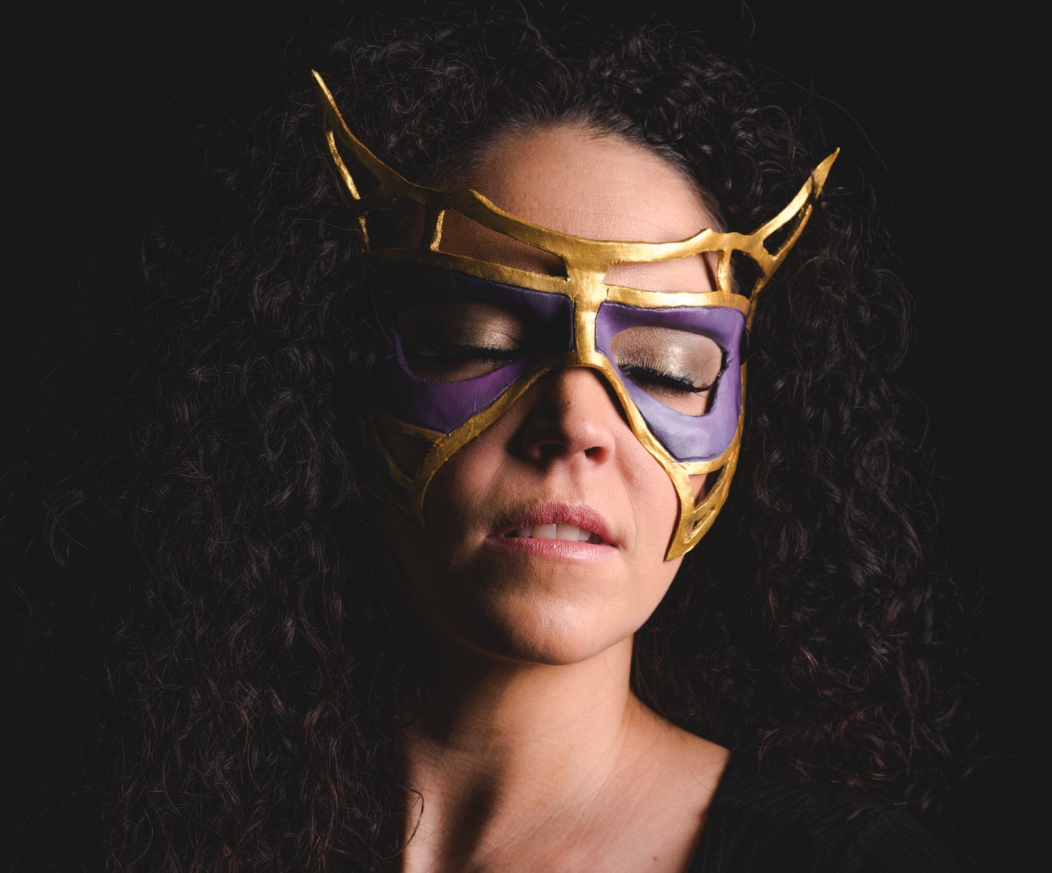 Royal Handmade Genuine Leather Mask by Rockwell Masks