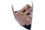Speak No Evil - Men's Hands - One Size Fits All Handmade Genuine Leather Riding Mask by Rockwell Masks
