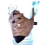 Speak No Evil - Men's Hands - One Size Fits All Handmade Genuine Leather Riding Mask by Rockwell Masks