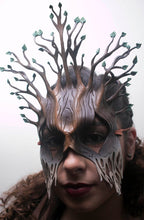 Summer - Handmade Genuine Leather Mask by Rockwell Masks