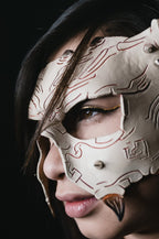 Handmade Genuine Leather Mask by Rockwell Masks