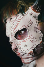Handmade Genuine Leather Mask by Rockwell Masks