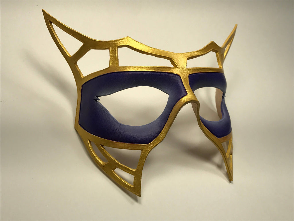 Royal Handmade Genuine Leather Mask by Rockwell Masks