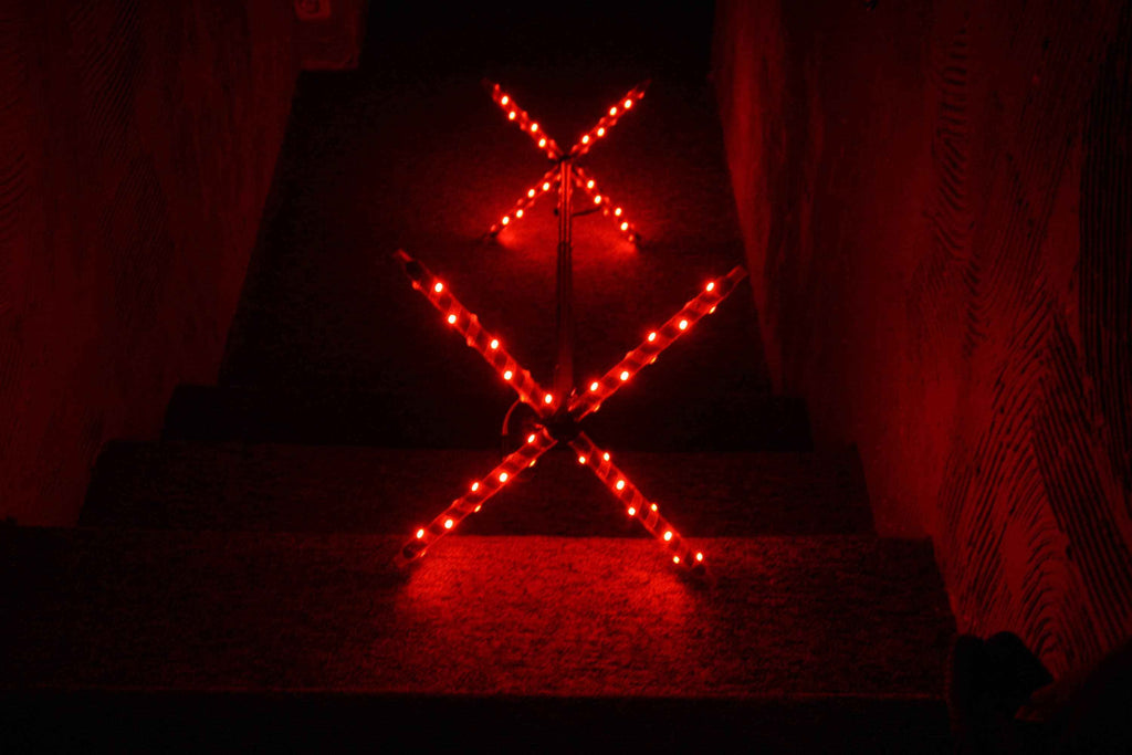 RGB LED Dragon Staff with Remote, Festival Dance Prop