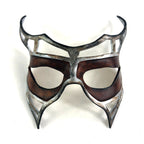Handcrafted Genuine Leather Royal Warrior Mask by Rockwell Masks