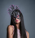 Spring - Handmade Genuine Leather Mask by Rockwell Masks