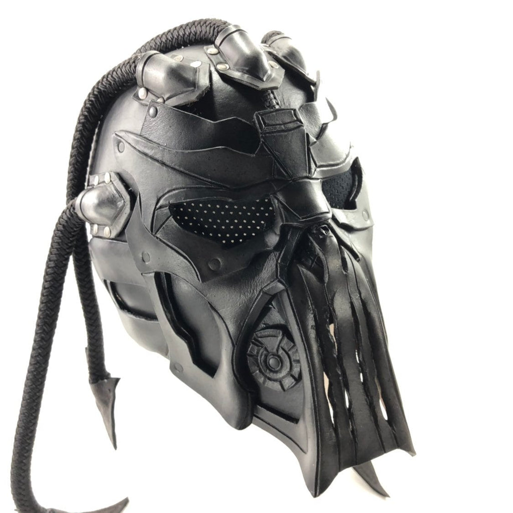 Dreaded Helmet Genuine Leather Mask by Rockwell Masks