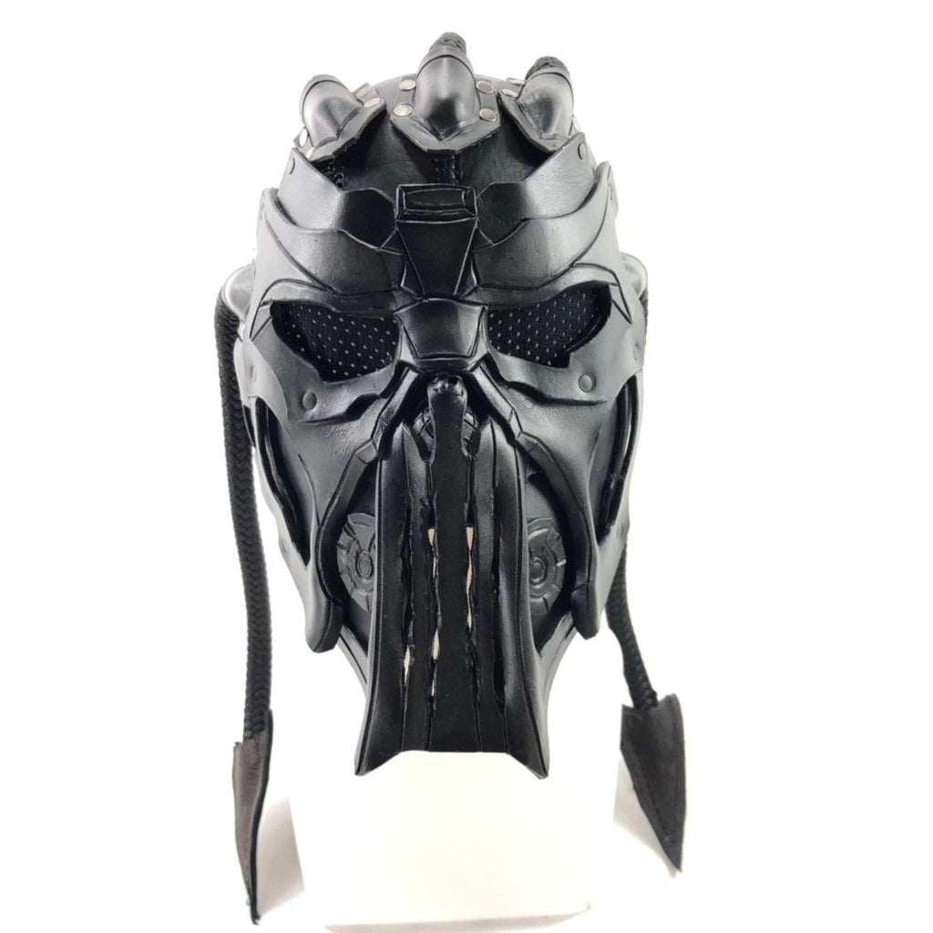 Dreaded Helmet Genuine Leather Mask by Rockwell Masks