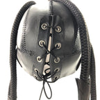 Dreaded Helmet Genuine Leather Mask by Rockwell Masks