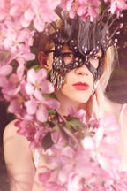 Spring - Handmade Genuine Leather Mask by Rockwell Masks