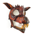 Handcrafted Genuine Leather Flying Squirrel Design by Rockwell Masks