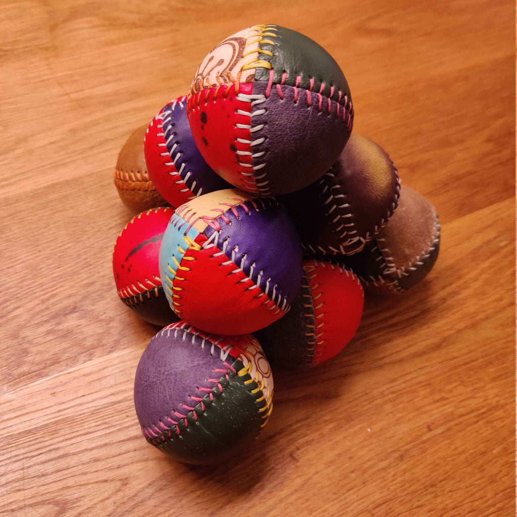 Handmade Leather Juggling Balls  – Premium Juggle Balls – Durable – Beginner & Pro – Unique Gift – Circus Props