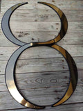 Buugeng Metalic gold.chose your shape and material .flow toy.round edges. By snakejuggling