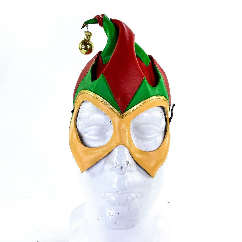 Handmade Genuine Leather Elf Mask by Rockwell Masks