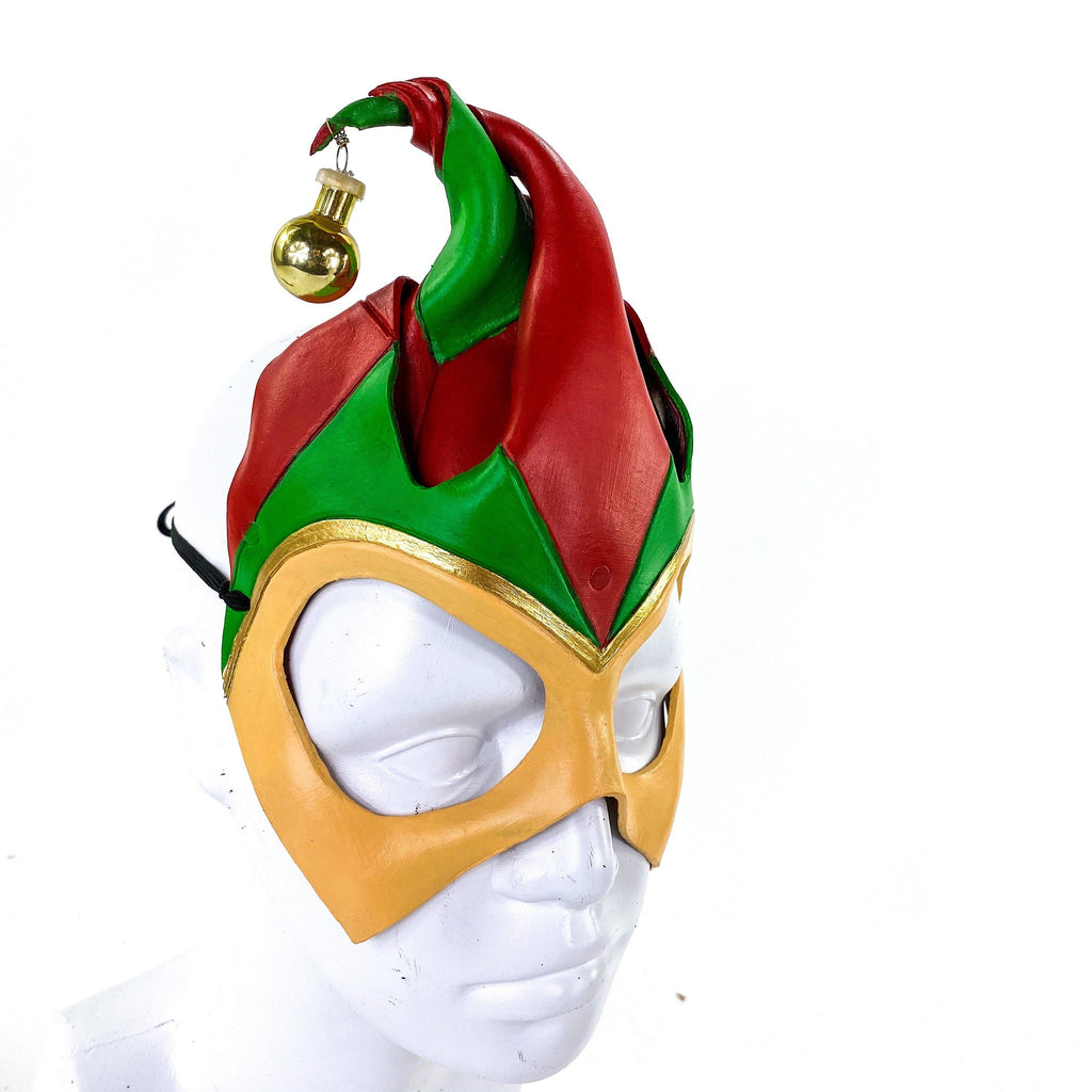 Handmade Genuine Leather Elf Mask by Rockwell Masks